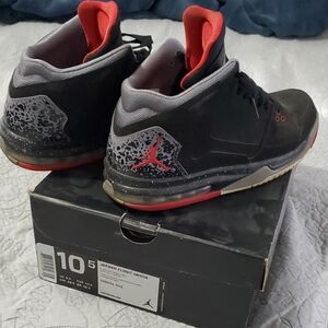 Jordan Flight Origin Men's Black and Red Sneakers